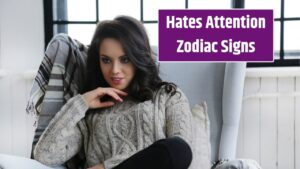 Top 4 Zodiac Sign Hates Attention